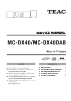 Teac MC-DX40-DAB-Service-Manual 